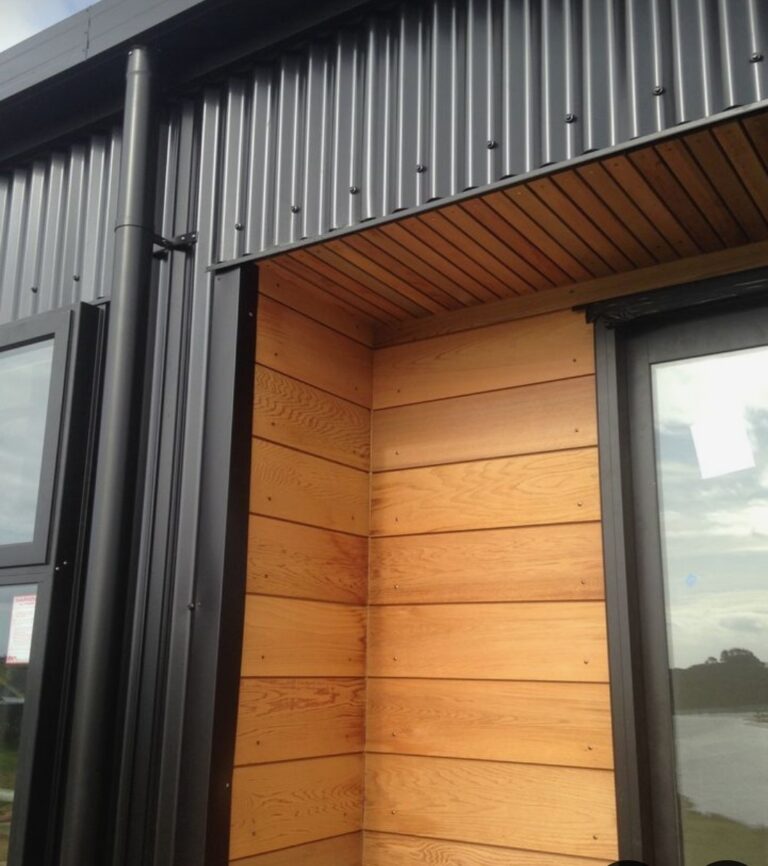 12 - Residential New Build - Exterior Metal Siding 2